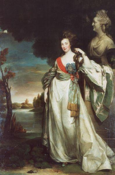 Richard Brompton lady-in-waiting of Catherine II Germany oil painting art